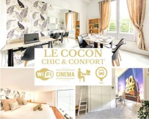 LE COCON - Confort - HOME CINEMA - Espace de TRAVAIL - NETFLIX & Chill - Proche Paris - OFFRE SPECIALE